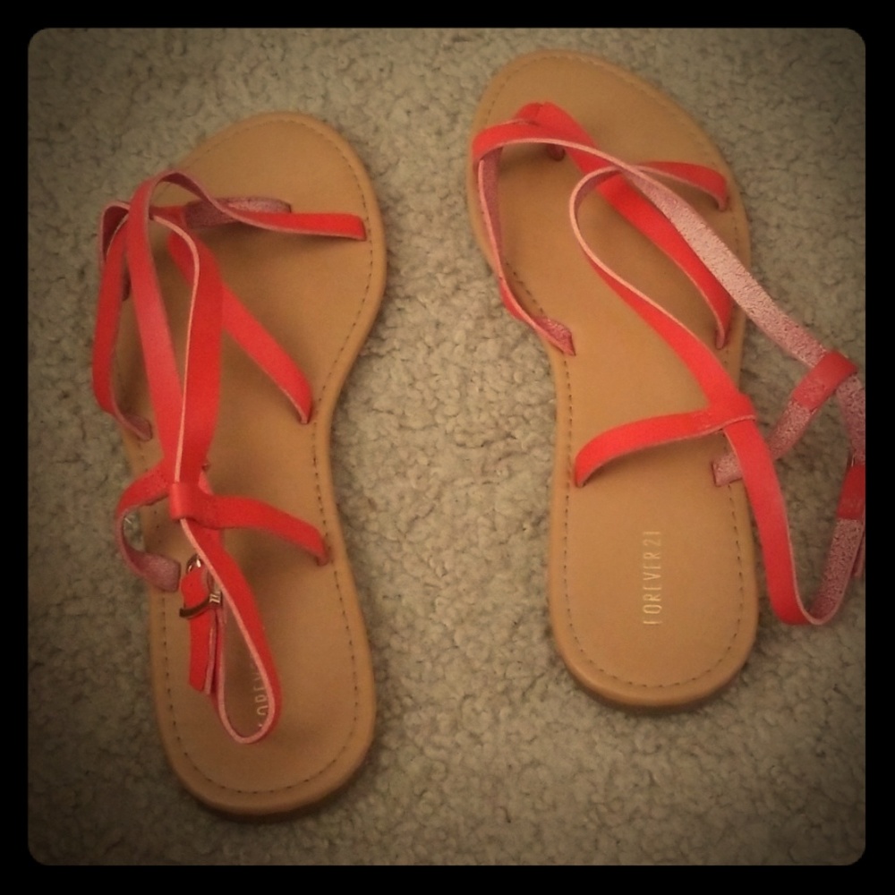 Forever 21 Strappy sandals